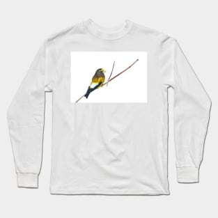 Evening Grosbeak - Algonquin Park Long Sleeve T-Shirt